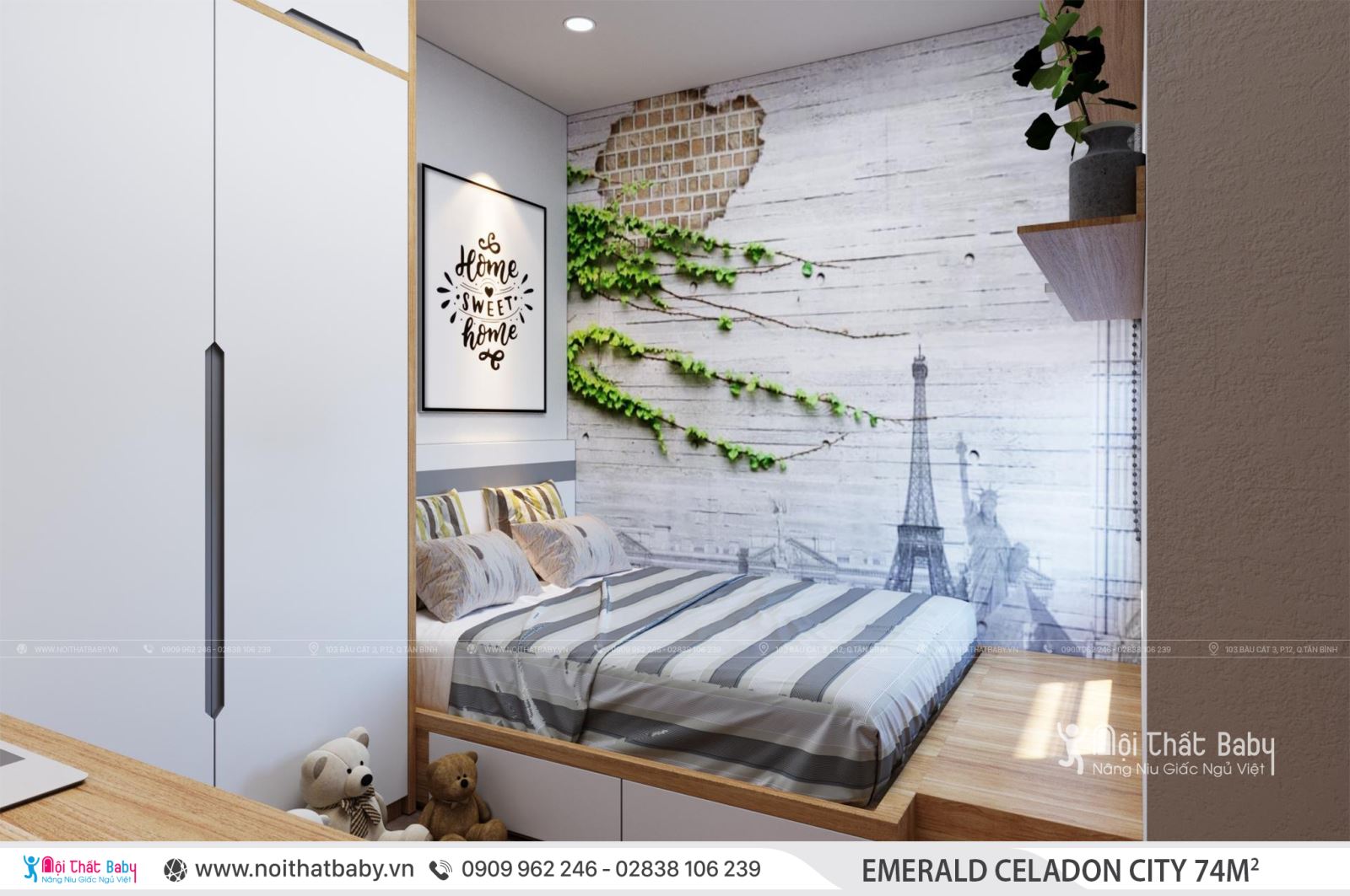Tổng hợp các mẫu thiết kế nội thất Chung cư Emerald Celadon City